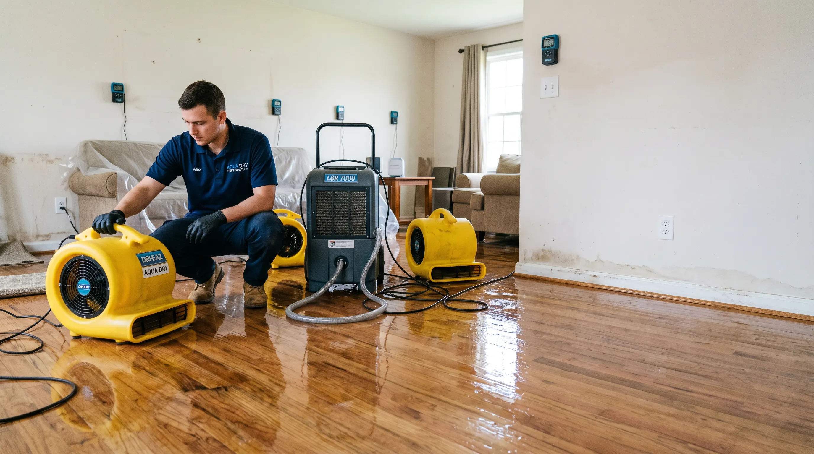 Water Damage Restoration professional in St. Louis, MO